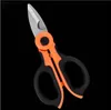 New High Carbon Steel Scissors Household Shears Tools Electrician Scissors Stripping Wire Cut Tools for Fabrics, Paper and Cable