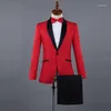 Men's Suits Tailored Made Bright White Black Lapel Men Groom Tuxedos Prom Wedding Slim Fit Terno Masculino Blazer 2 Pc (Jacket Pants)