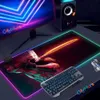 Mauspads Handgelenkauflagen DOTA2 Spiel Mauspad LED-Matte groß für Dota 2 Gaming Mousepad RGB S XL XXL Gummi Schreibtisch Tastatur Mäuse Pads Computerzubehör T230215