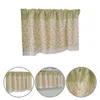 Vorhang-Volant, schöner Verdunkelungsschirm, isoliertes Fenster, kurzes Polyester-Drape
