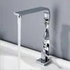 Bathroom Sink Faucets 2023 Promotions Wholesale Unique Spiral Style Brass Deck Mounted Basin Faucet Single Handle & Cold Mixer Tap