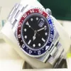 Wysokiej jakości zegarek Sapphire Glass 40 mm GMT 116719 116719BLRO Asia 2813 Ruch Automatyczne zegarki męskie191c
