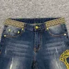 Jeans masculinos designer plus size mens medusa calças bordadas luxo calças de perna reta homens moda vintage casual zíper acesso denim de alta qualidade ecle b81m