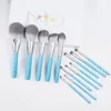 Makeup Tools MyDestiny makeup brush The Iris series 13pcs high quality synthetic hair brushes setpowder blush foundation eyeshadow beauty 230215