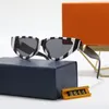 Luxusbrillen Brillen Runde Sonnenbrillen Designer-Sonnenbrillen klassische Brillen Mode-Sonnenbrillen Strand-Anti-Strahlungs-Brillen Männer und Frauen Farbauswahl