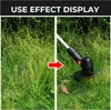 Portable Smart Wireless Electric Lawn Mower Electric Grass Trimmer Wireless Cordless Lawn Mower Length Garden Pruning Cut