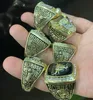 6pcs Chicagobull Backetball Team Championship Ring مع Wooden Box Trophy Men Women Boy Fan Dailday Gift 2024 Hip Hop Jewelry Gort