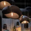 モダンな北欧のワビサビ風の天井シャンデリア光沢のあるリビングダイニングルームホーム装飾ライトバーベッドルームロフトペンダントランプ