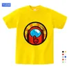 T-shirty nowa gra dziecięca koszulka dziecięca 2021 letni Top koszulka z motywem kreskówkowym chłopcy dziewczęta Kawaii oszust koszulka z grafiką Unisex modna koszulka dziecięca J230216