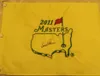 Arnold Palmer Autographed Signed signatured auto Collectable MASTERS Open golf pin flag