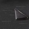 Broche triangulaire en métal de haute qualité pour femmes et hommes, broches de costume, épingle à revers, bijoux à la mode, vente en gros, nouvelle collection