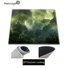 Mouse Pads Wrist Rests MRGBEST Fantasy Forest Green Landscape Tree Large Gaming Mouse Pad Computer Big Mouse Mat Lock Edge Mousepad Keyboard Desk Mat T230215