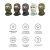 Cycling Caps Camouflage Balaclava Full Face Ski Mask Bicycle Hat Windproof Breathable Anti-UV Outdoor Hiking Neck Scarf