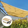 Schaduw beige 95% dikke anti-uv zonneschade netto tuin succulente plantenopvang in de schaduw buiten luifel zwembad cover zeil