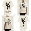 Camisetas masculinas de diabo marmont roupas de flores homme t camisetas homens homens designer high street estampestas camisa de entrega de gota de entrega dhtxp