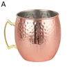 Mugs 5L Giant Hammered Moscow Mule Mug 304 Stainless Steel Mega Ice Bucket Water Glass Drinkware Anniversary Party Supplies