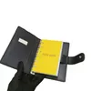 2022 PASSAporto Memo Borse per valigetta per valigetta Media Small Ring Agenda Copertura Designer Notebook Canvastro impermeabile R20105 20005 6 C254K