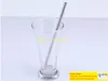 Fast Shipping Bend Straight Stainless Steel Straw drinking straw beer and fruit juice straw1000pcslot