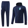 22 23 Italiens träningsoveraller Camisetas de football TRACKSUIT 2022/23 Italien man SET TRÄNINGSDRÄKT jacka barca chandal futbol survetement italiana