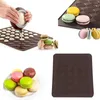 Platten Professionelle Große 30 Macarons Muffins Silikon Backen Gebäck Blatt Matte Tasse Kuchen Form Tablett Form