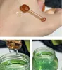 Fuktgivande läppbalsam Närande Anti-sprickbildning unisex läppolja Honey Peach Sleeping Lip Care Mask