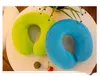 Classic Solid U Shaped Pillow Soft Plush Vehicular Neck Throw Pillow Toys Nap For Travel Rest Student Adult Kids Christmas Gifts