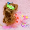 ビューティーファッションの子供の化粧玩具プリンセスディーヘッドマネキンセットマルチスタイルヘアスタイルドールガールおもちゃヘアドレスアップトイギフト230216