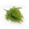 Decorative Flowers Green Artificial Plant Creative Home Ferns Simulation Leaf Plastic Flower Decor Accessories Weding