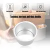 Plates 2/4/5/6/7/9/10/11/12/14 Inch Aluminum Alloy Round Shape Baking Cake Mold Non-Toxic Bake Tools Pan