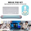 Muismatten Polssteunen Leuke 3D Kat Poot Muismat Zachte Siliconen Antislip Muismat Voor Kantoor Thuiscomputer Mac Laptop Gaming bureau Decor Muismat T230215