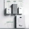 5KWH 100AH ​​48V LIFEPO4 Batteripaket 10KWH Solar Home Energy Storage Bateria System Inbyggt BMS Hushållens säkerhetskopia Elektricitet