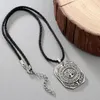 Colares pendentes Vintage Vintage Men's Viking Fashion Ligoy Tree of Life Holiday Gift Jóias de dominador nórdico