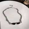 Collana girocollo in stile attraente con clavicola con cristalli per commercio all'ingrosso di gioielli da donna