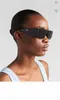 23 جديد PAAPDA النظارات الشمسية الإناث مثلث التسمية مستطيلة SPR 12Z النظارات الشمسية إطار كبير مرآة هندسية الساق حماية من الأشعة فوق البنفسجية