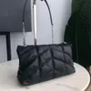 Echtes Leder Tasche Handtasche Kette Umhängetaschen für Frauen Mode Dame Ketten Handtasche Schafsleder Kette Geldbörse Messenge213A