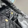 新スタイル 22S トートバッグデザイナー女性ハンドバッグデザイナーショルダーハンドバッグ光沢のあるカーフスキンゴミ袋イブニングバッグ AS3260
