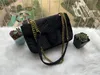 Najwyższej jakości znane marki kobiet projektant torba na ramię skórzany łańcuszek-Marmont torby aksamitne Crossbody Pure color torebka damska crossbody torebka torebka