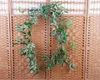 Decorative Flowers 1.7m Artificial Willow Leaf Wedding Ceiling Layout Indoor Plants Air Conditioning Pipe Decoration Rattan