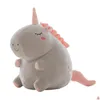 Animaux En Peluche En Peluche Vers Le Bas Coton Jouet Graisse Poupée Animal Mignon Doux Oreillers Bébé Enfants Jouets Pour Fille Anniversaire Cadeaux De Noël Drop Deliv Dhpbl