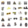 50pcs Brooklyn Nine-Nine autocollants émission de télévision Jake Peraltav Graffiti enfants jouet planche à roulettes voiture moto vélo autocollant décalcomanies en gros