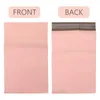 غلاف الهدايا 100 PCS Pink Courier Bag Pailers Poly Bags Express Select Self Selecking