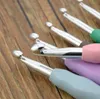 Craft Tools 14Pcs/Set Diy Crochet Hooks 2Mm-10Mm Smooth Knitting Needles Ergonomic Soft Grip Handles For Art SN690