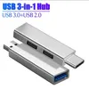 Type-c USB HUB For Laptop Surface Pad USB Hub USB C Hub Multiport Adapter 3 in 1 USB2.0 USB 3.0 TYPE-C