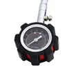 High Accuracy Tire Pressure Gauge Black 100 psi For Accurate Car Air Pressure Tyre Gauge For Car Truck and Motorcycle