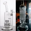 Mobius Thick Glass Water Bongs Ghohdahs Water Pipes Beaker Glasy Glasses Oil Dab Rigs with Stereo Matrix Perc 18 mmジョイント