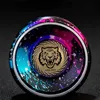 Yoyo Proud Tiger Spirit Alloy Yoyo Professional Yo med 10 Bollbärande Aluminum Aluminum svarar inte på Yo-Yo Classic Toys Gifts 230216