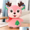 Animaux En Peluche En Peluche 2022 25 Cm Nouveau Style En Gros Dessin Animé Jouets Belle Petit Cerf Pour Noël Drop Delivery Cadeaux Dhvyw