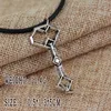 Pendentif Colliers Fashion Oak Shield Trésor Clé de Lonely Mountain Collier Feimeng Bijoux Thorin Oakenshield Hommes Femme Collier