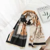 Imitation Cashmere Scarf Autumn And Winter New Thickened Neck Scarf Letter Carriage Cashmere Shawl