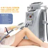 5 in 1 IPL machine e-licht ND yag laser rf face lift permanente picoseconde laser ontharing en was de wenkbrauw tattoo remova schoonheidssalon gebruik